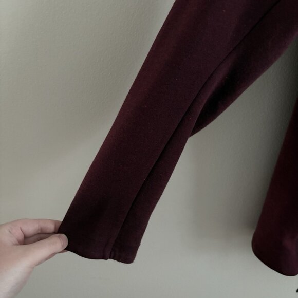 Nike Men Size L Burgundy Side Zip Sportswear Tech Fleece Funnel Neck Hoodie - Picture 7 of 13